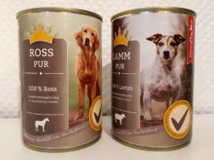 Hunde-Dosenfutter von Futterquelle